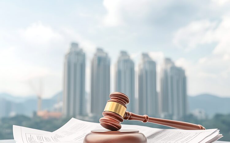 Gavel for Documents, Cityscape, Justice. (1)